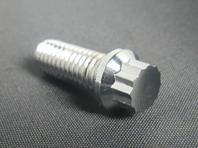 (image for) 3/8-16 CHROME 12 POINT BOLTS